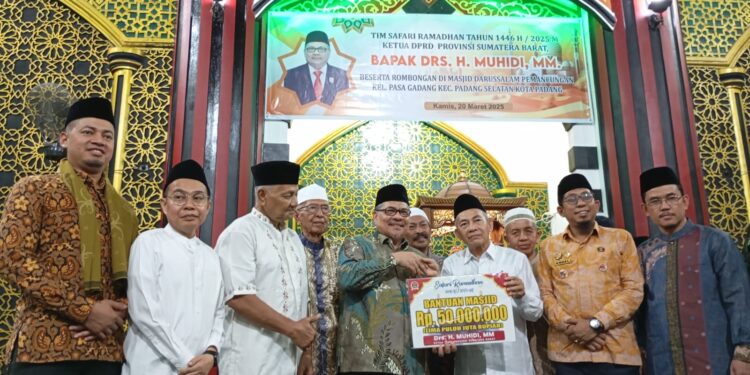 Ketua DPRD Sumbar Ingatkan  Perbanyaklah Ibadah 10 Hari Terakhir Ramadhan