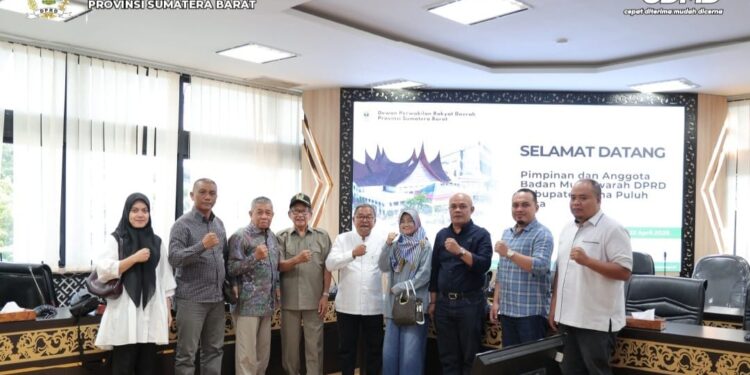 Bamus DPRD Limapuluh Kota Konsultasi Penyusunan Renja ke DPRD Sumbar