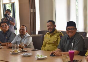 Walikota Padang Adakan Pertemuan Dengan Ketua Dan Wakil Ketua DPRD Provinsi Sumbar
