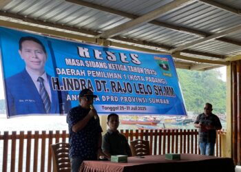 Anggota DPRD Sumbar Indra Dt Rajo Lelo Siap Perjuangkan Aspirasi Masyarakat Kelurahan Gates Nan XX