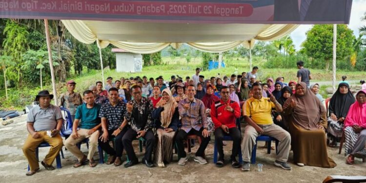 Anggota DPRD Sumbar Ali Muda Serap Aspirasi Warga Binjai Pasaman