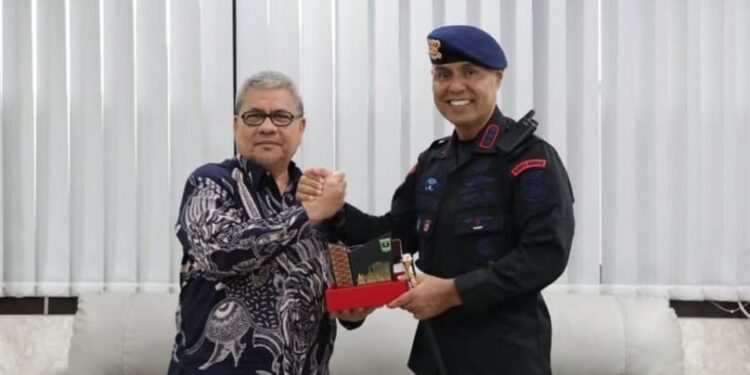 Terima Audiensi Dansat Brimob, Ketua DPRD Sumbar Muhidi: Perkuat Sinergi Jaga Stabilitas Daerah