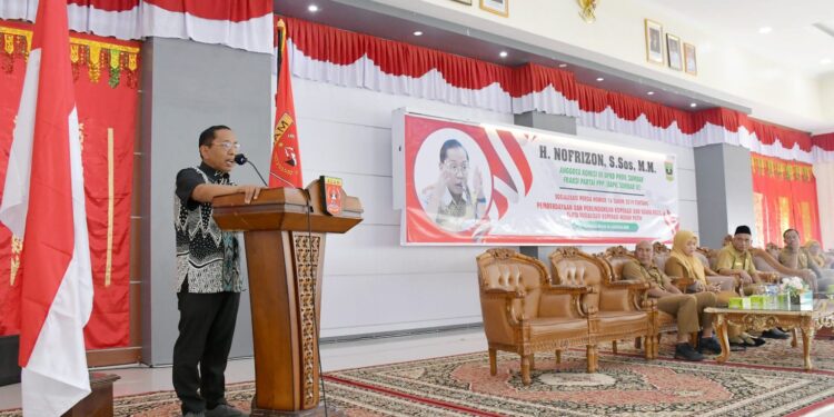 Dukung Koperasi Merah Putih, H.Nofrizon Gelar Sosialisasi, Koperasi dan Usaha Kecil Penopang Ekonomi Masyarakat