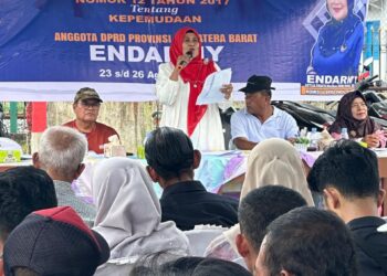 Endarmy Dorong Generasi Muda Padang Pariaman Jauhi Perbuatan Negatif