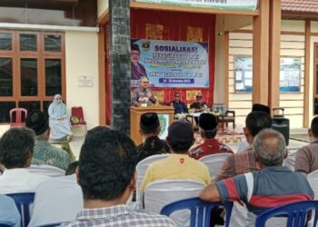 Anggota Komisi IV DPRD Sumbar H. Muzli M. Nur, S.Pd. Sosper Tentang Cara Pengelolaan Sampah