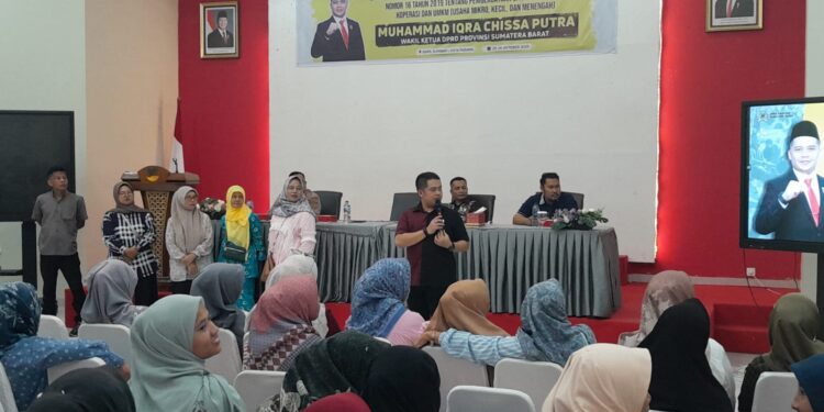 Wakil Ketua DPRD Sumbar Muhammad Iqra Chissa Putra Kembali Lakukan Sosper di Pauh